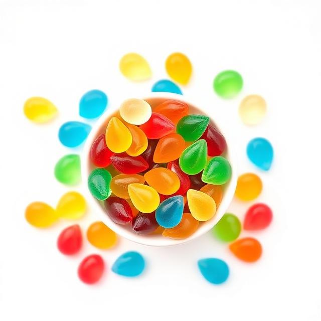 Gomitas gota mixta a granel en Ch'uhuk